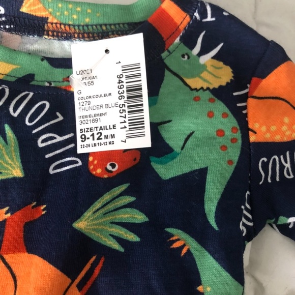 Old Navy dinosaur pjs - Picture 2 of 2